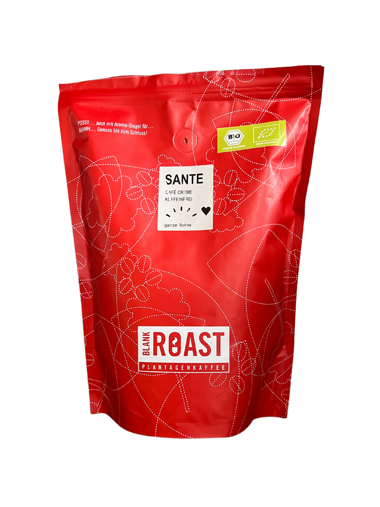 Blank Roast Sante Koffeinfrei Bio Organic 