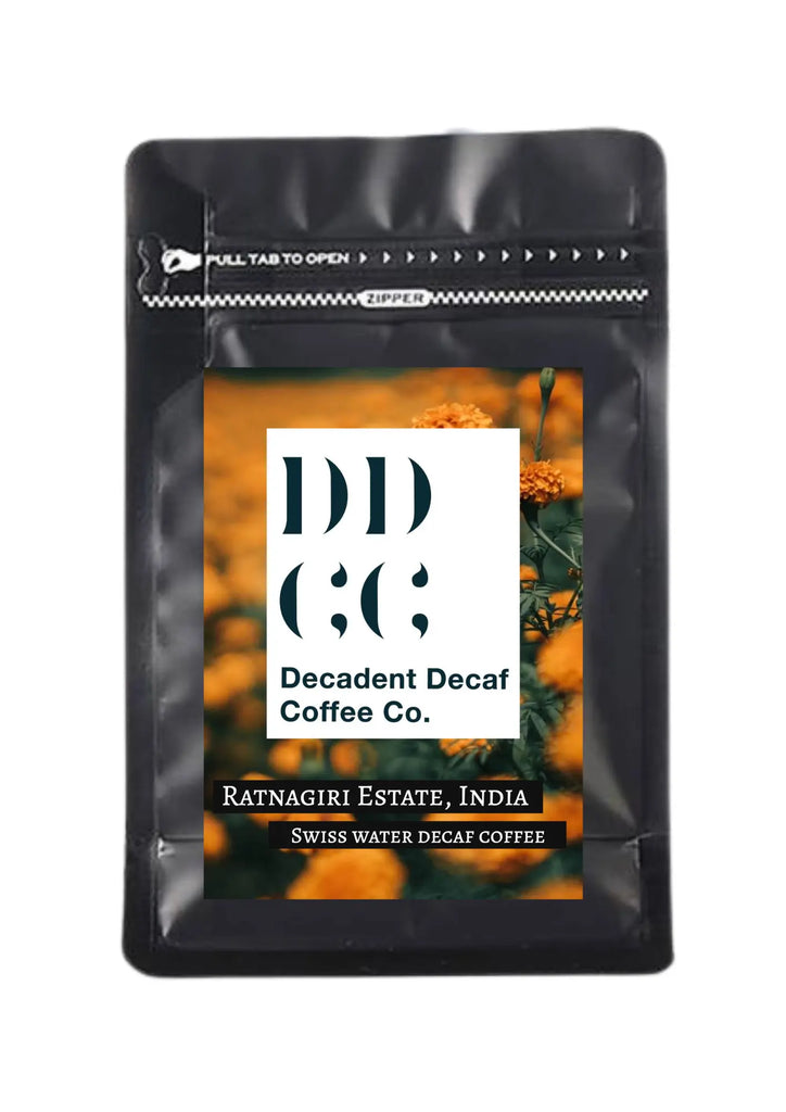 India Decaffeinated Coffee - Swiss Water Decaf Process