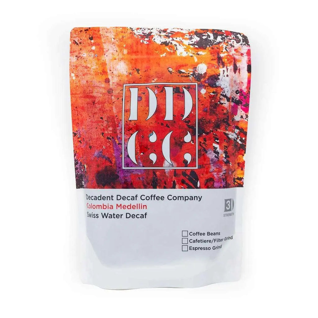 Colombia Colombian Decaffeinated Decaf Coffee - Swiss Water Decaf - Beans and Ground - Decadent Decaf