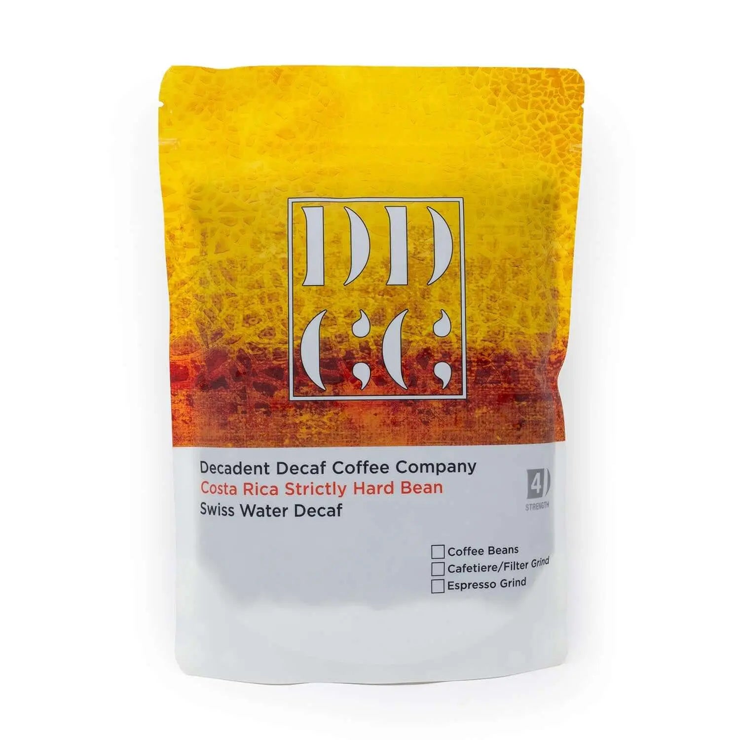 8 x 500g Bag Bulk Discount Decaf Decaffeinated Swiss Water Decaf Ground Coffee & Beans