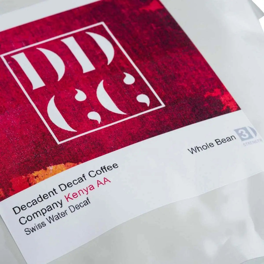 Kenya AA Swiss Water Decaf Decaffeinated Coffee - LIMITED EDITION MICRO LOT SEPT 2020.