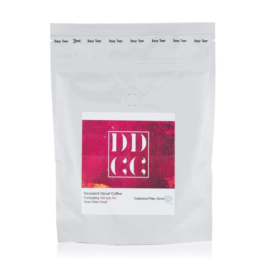 Kenya AA Swiss Water Decaf Decaffeinated Coffee - LIMITED EDITION MICRO LOT SEPT 2020.