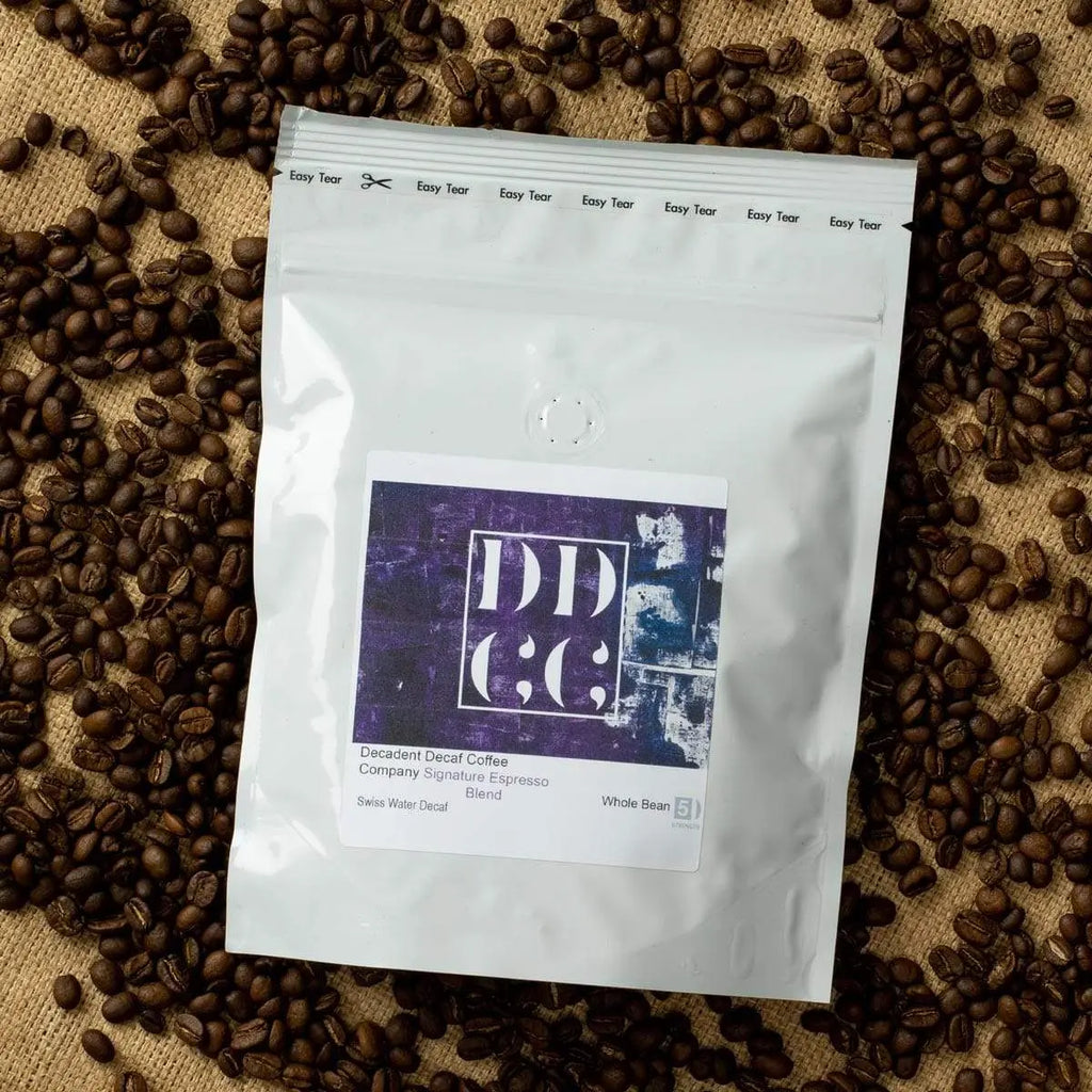 Decaffeinated Espresso Coffee Blend - Swiss Water Decaf Process