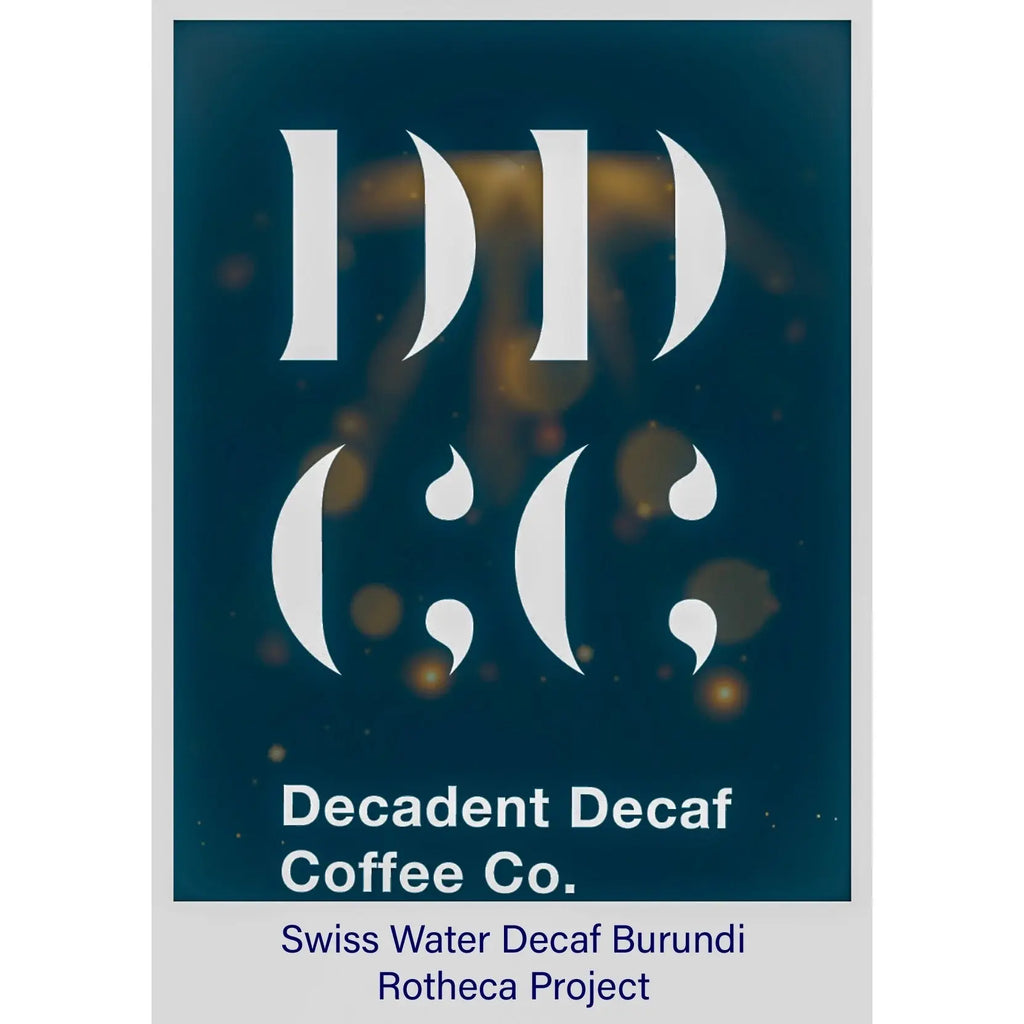 Swiss Water Decaf Burundi Rotheca Project - Guest Coffee Decadent Decaf Coffee Company